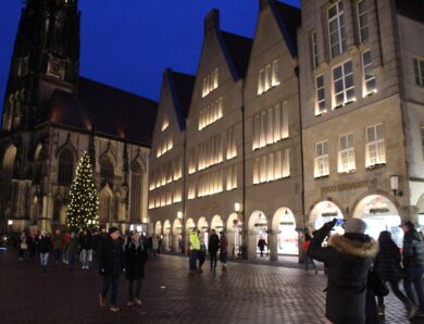 Sicher zurecht finden auf dem Weihnachtsmarkt in  Münster