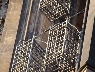 Drei Irrlichter / Die Wiedertäuferkäfige am Kirchturm von St. Lamberti